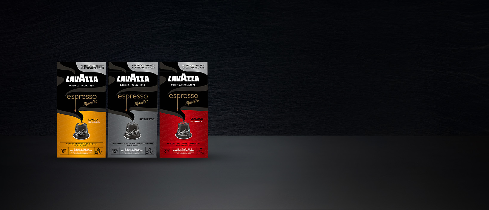 Capsules compatibles Nespresso Lavazza Espresso Maestro