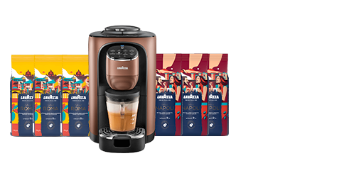 Coffret Assoluta machine à grains + 2,7kg Tales of Italy