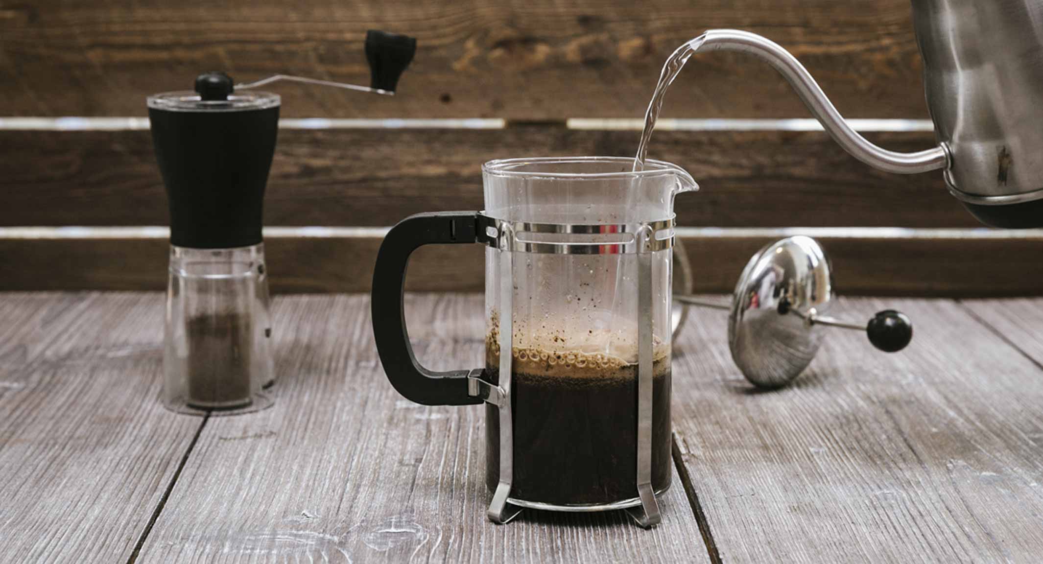 Cafetière à piston de voyage